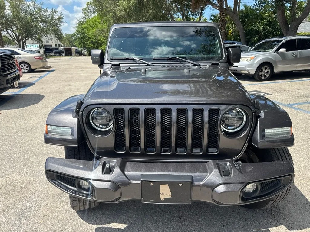 Used 2021 Gray Jeep Unlimited Sahara High Altitude image 2