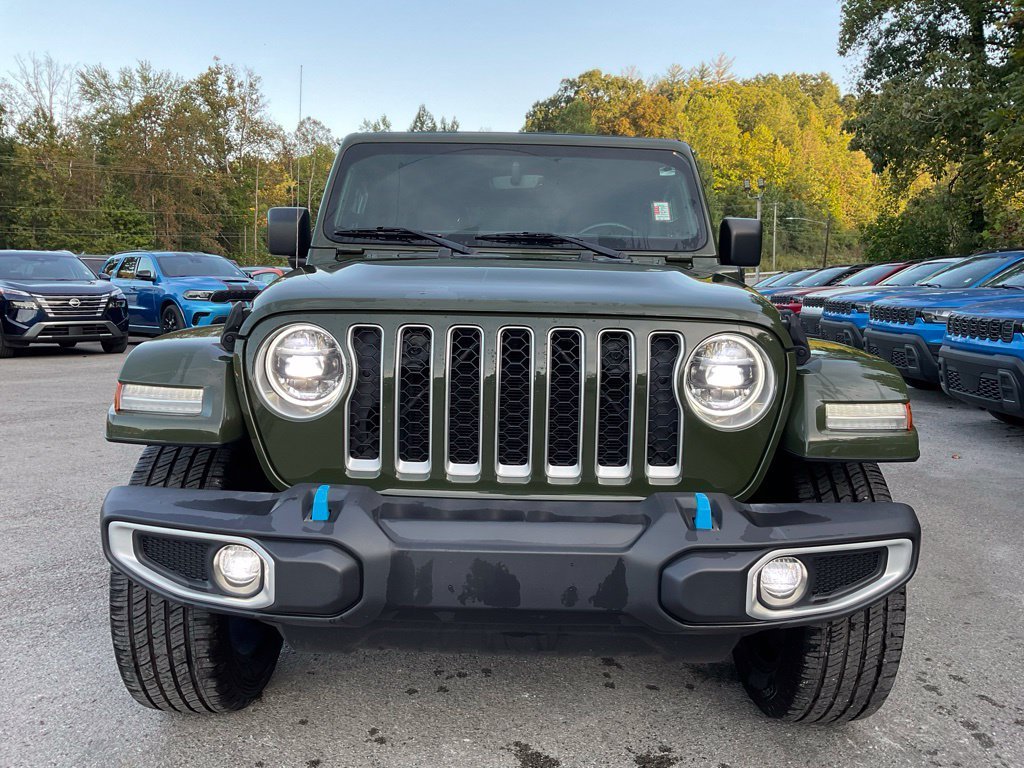 Used 2023 Green Jeep Sahara 4xe image 2