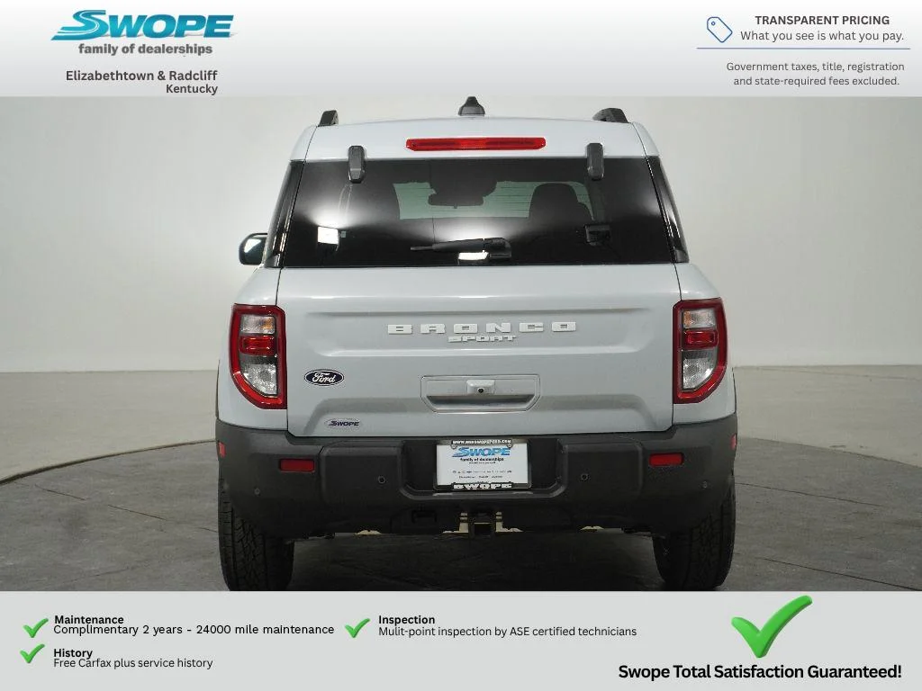 New 2026 SPACE WHITE METALLIC Ford Big Bend image 6