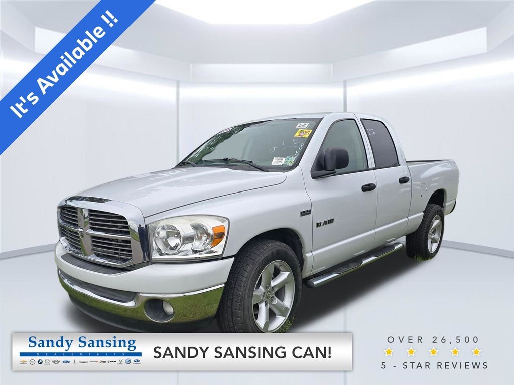 Used 2008 White Dodge SLT image 1