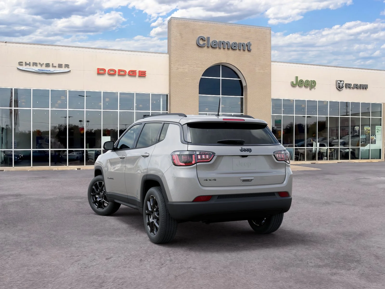 New 2026 Silver Zynith Metallic Clear-Coat Exterior Paint Jeep Latitude image 32