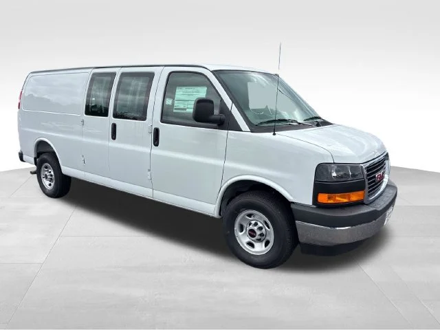 New 2026 Summit White GMC Work Van image 8