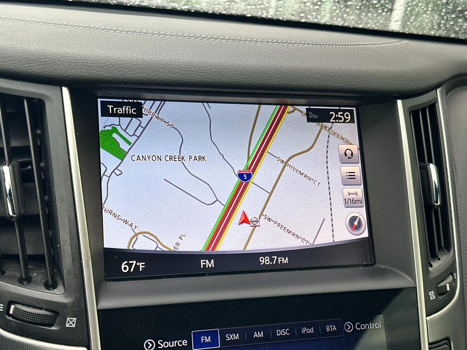 Used 2018 Graphite Shadow INFINITI 3.0t LUXE image 16