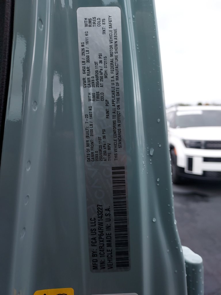 Used 2024 Gray Jeep Sahara 4xe image 24