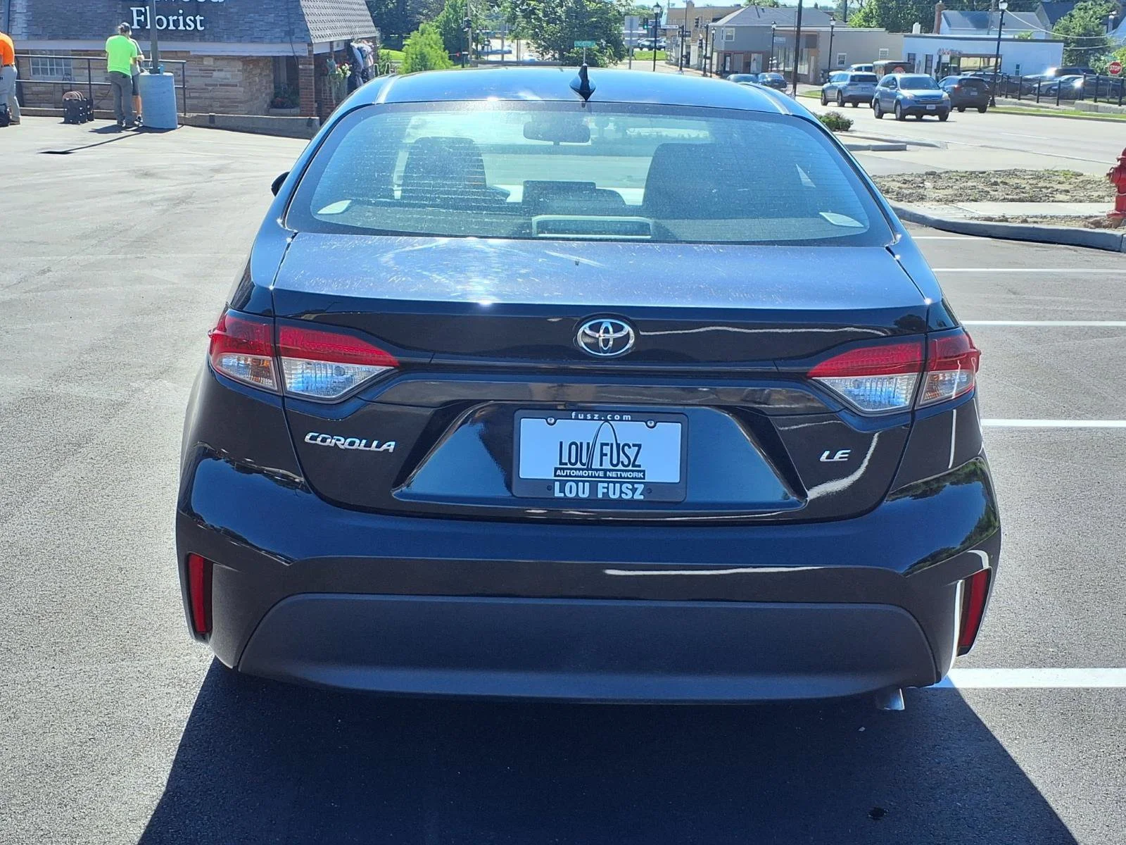 Certified Used 2024 Midnight Black Metallic Toyota LE image 28