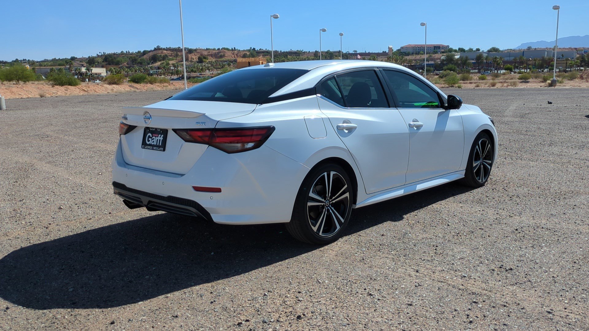 Used 2021 Aspen White Tricoat Nissan SR image 3