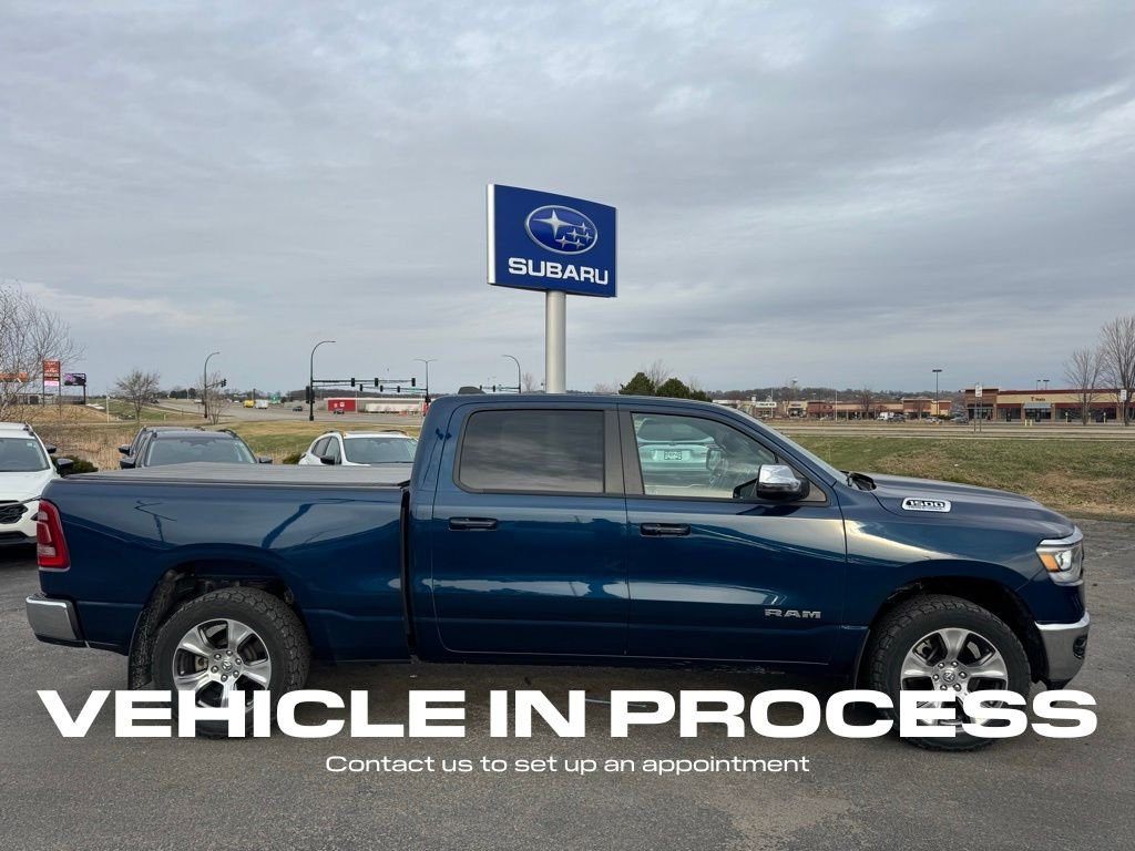 Used 2023 RAM Ram 1500 Pickup Laramie with VIN 1C6SRFRT2PN577454 for sale in Rochester, Minnesota