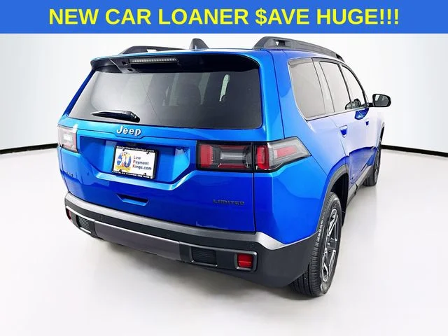 New 2026 Hydro Blue Pearl-Coat Exterior Paint Jeep Limited image 7