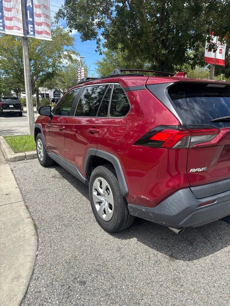 Certified Used 2021 Red Toyota LE image 8