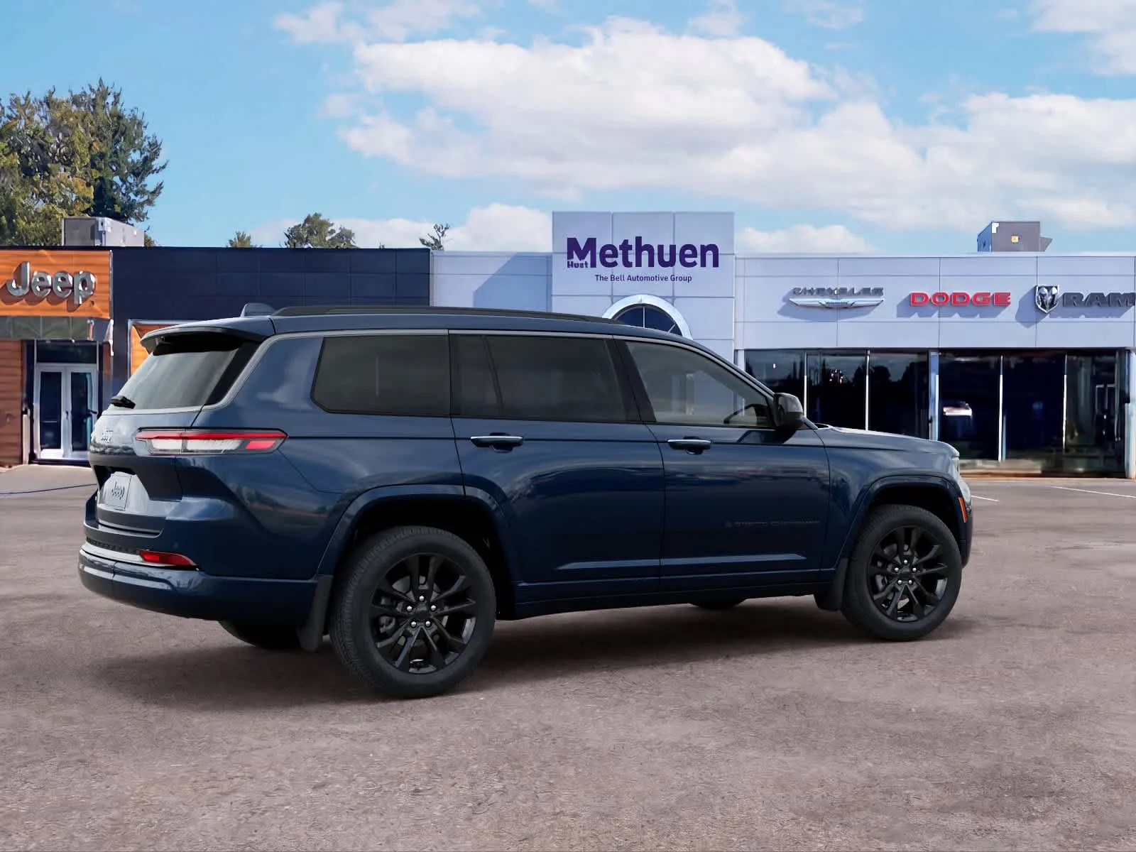 New 2026 Fathom Blue Pearlcoat Jeep Limited Reserve image 4