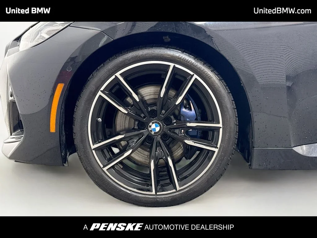 Certified Used 2025 Black Sapphire Metallic BMW M240i image 2