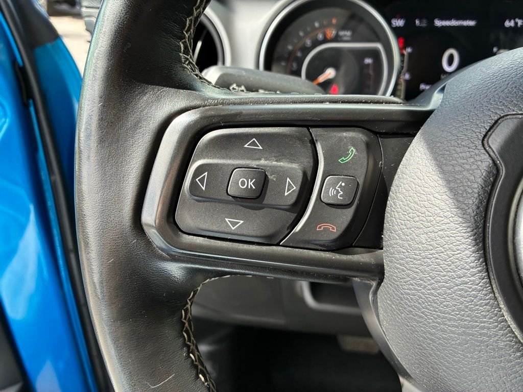 Used 2021 Blue Jeep Unlimited Sport S image 16