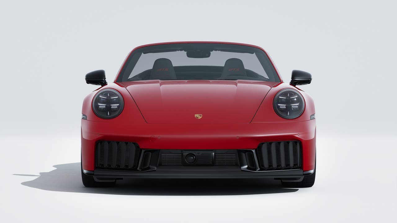 New 2026 Carmine Red Porsche Carrera 4 GTS Cabriolet image 8
