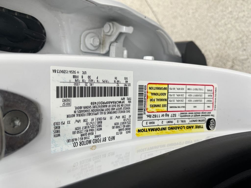 Used 2023 White Ford Base image 22