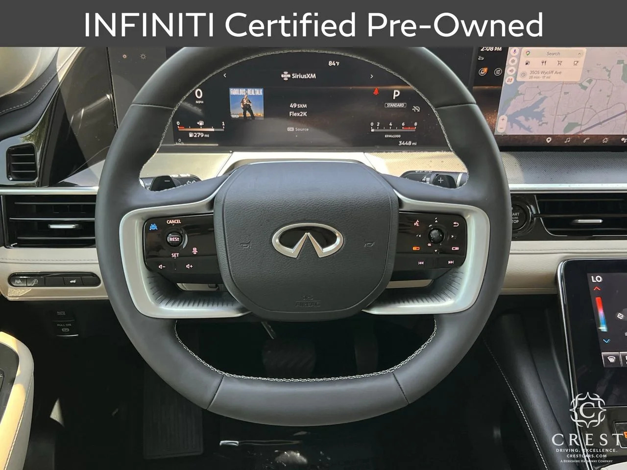 Certified Used 2026 Black Obsidian INFINITI PURE image 13