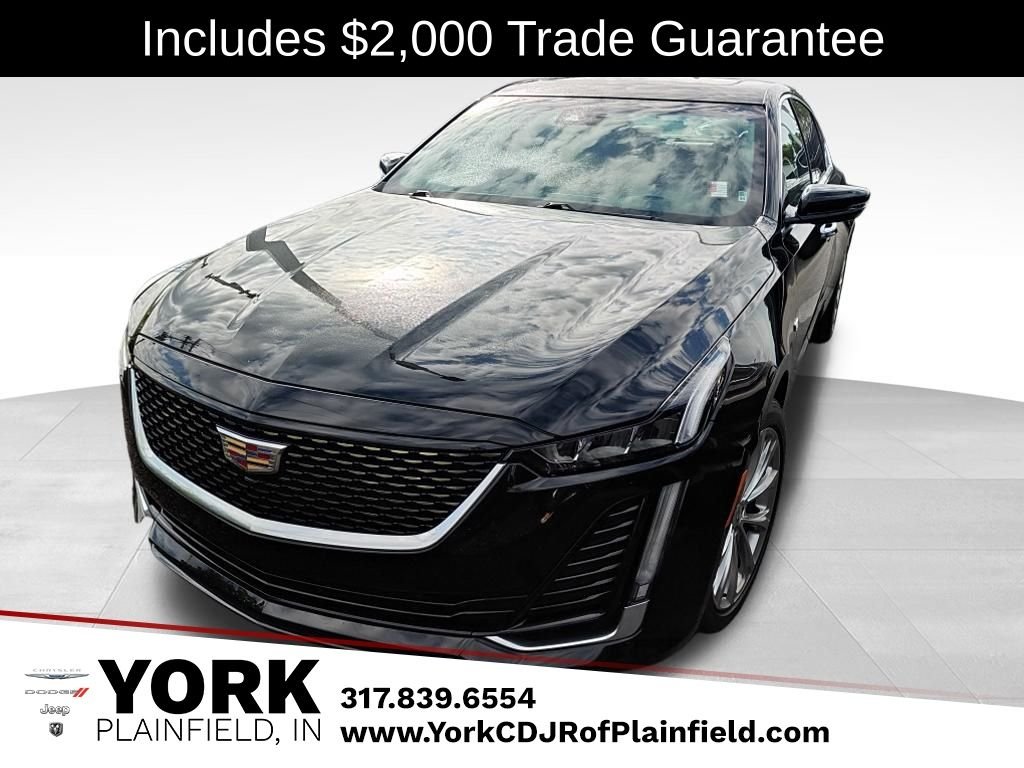 Used 2020 Black Cadillac Premium Luxury image 1