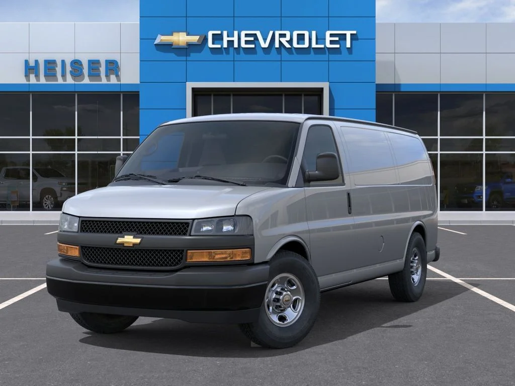 New 2026 Silver Chevrolet Work Van image 6