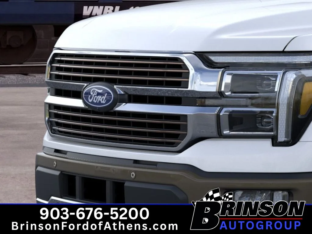 New 2026 Star White Metallic Tri-Coat Ford King Ranch image 17
