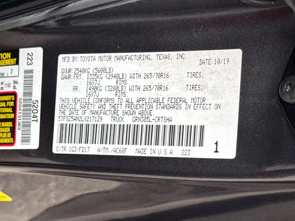 Used 2020 Gray Toyota TRD Off-Road image 43