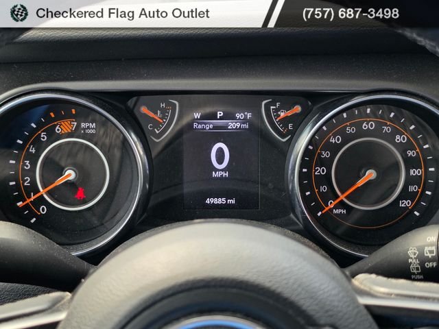Used 2020 Sting-Gray Clearcoat Jeep Unlimited Sport S image 13