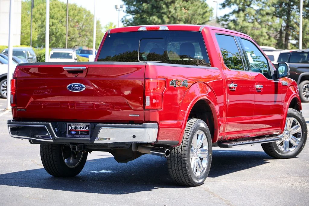 Used 2019 Red Ford Lariat image 3