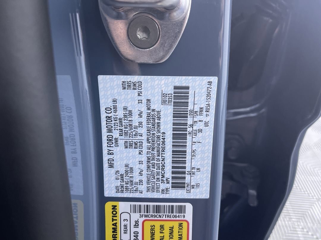 New 2026 Azure Gray Metallic Tri-Coat Ford Outer Banks image 12