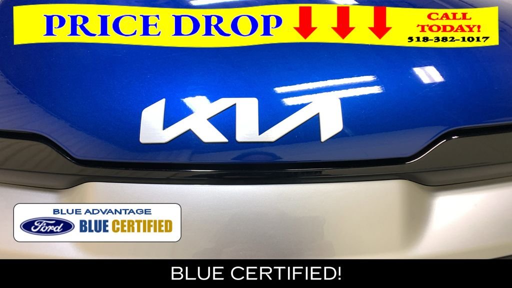 Certified Used 2025 Sapphire Blue Kia EX image 44