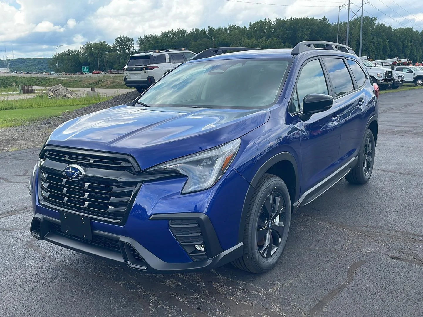 New 2026 Sapphire Blue Pearl Subaru Premium image 1