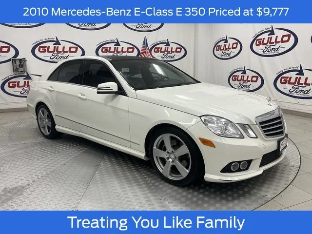 Used 2010 Arctic White Mercedes-Benz E 350 image 1