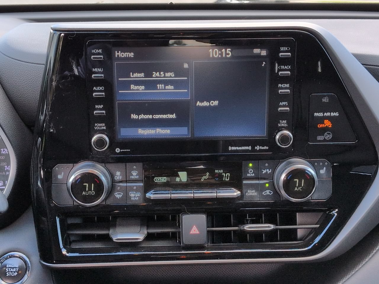Used 2022 Midnight Black Metallic Toyota XLE image 21