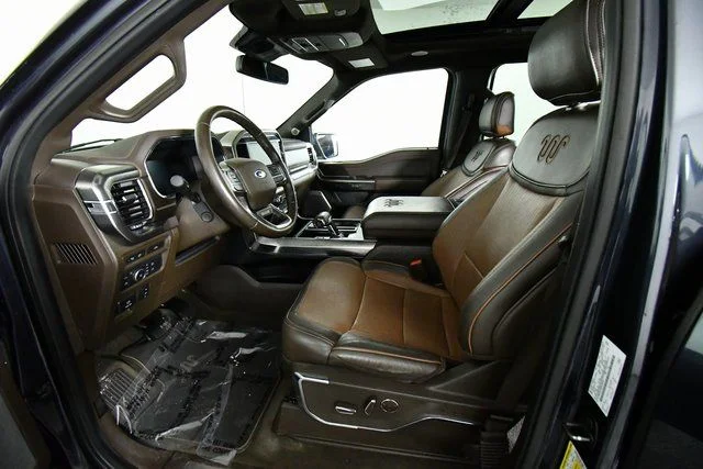 Used 2021 Blue Ford King Ranch image 5