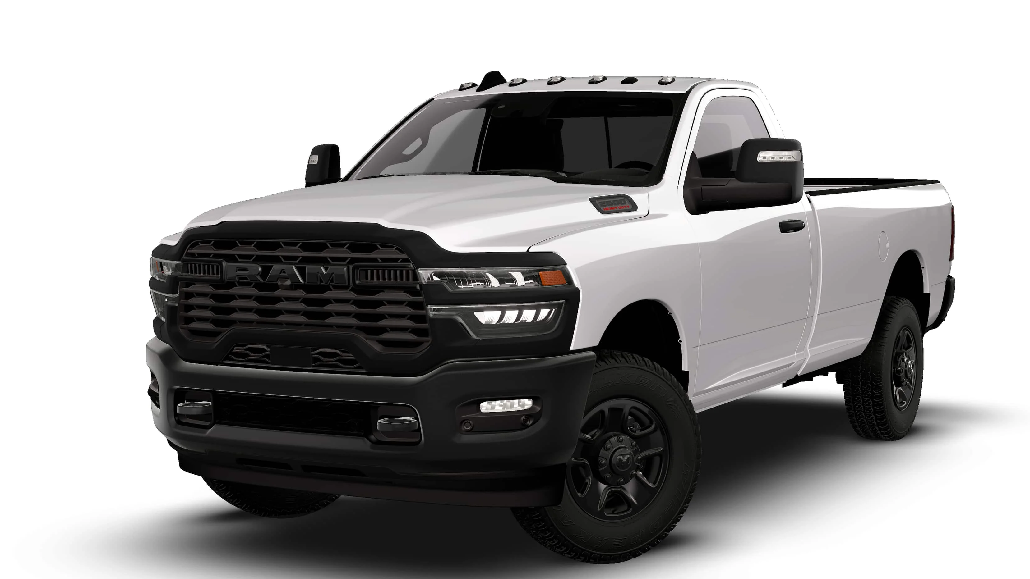 New 2027 Bright White Clear-Coat Exterior Paint RAM TRADESMAN image 1