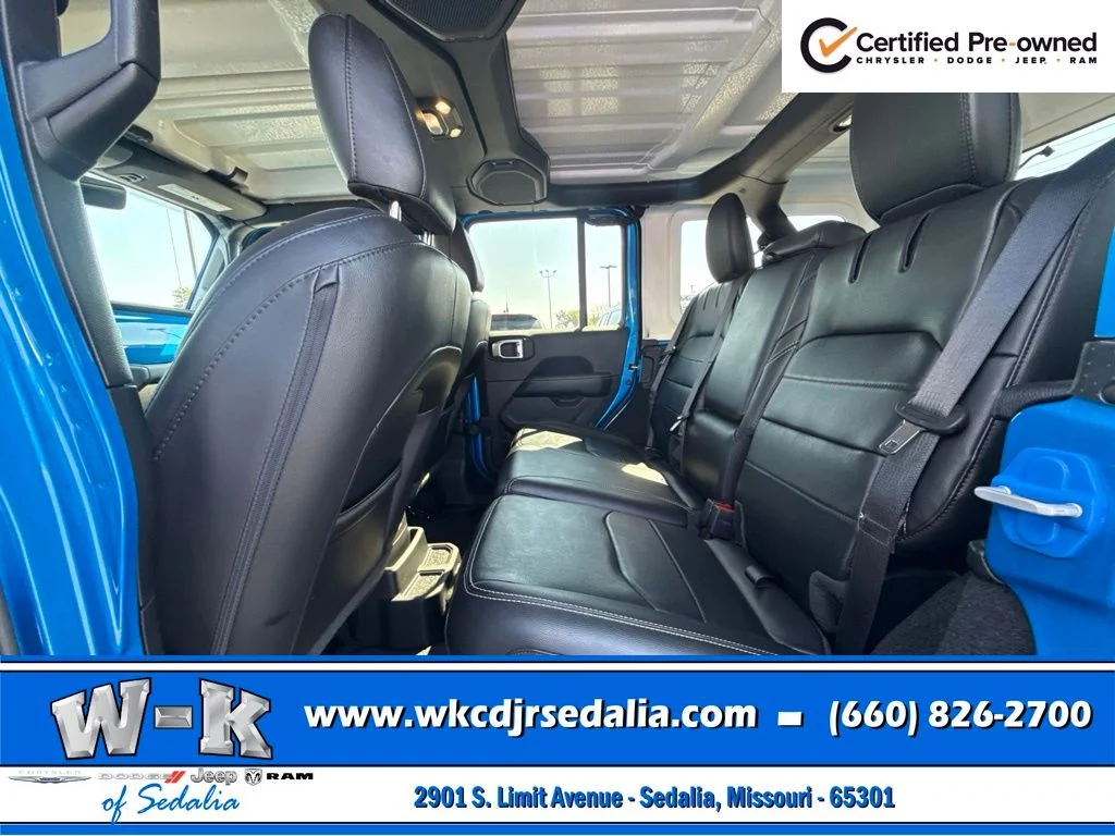 Certified Used 2023 Blue Jeep Sahara 4xe image 23