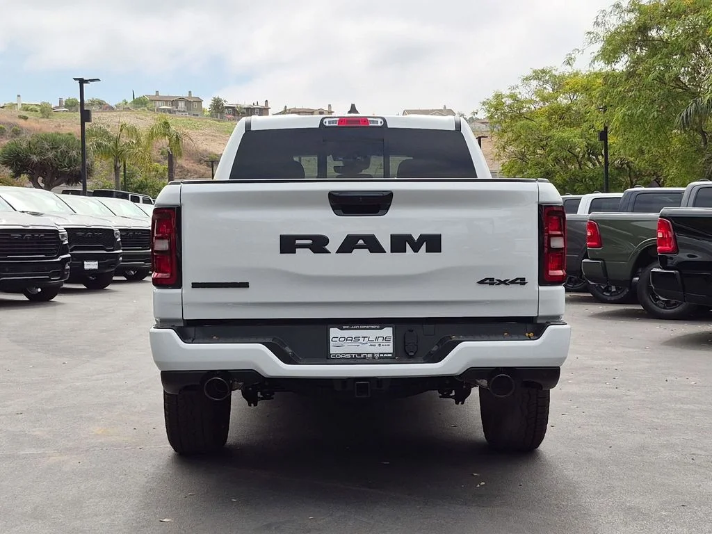 New 2026 Bright White Clear-Coat Exterior Paint RAM Big Horn/Lone Star image 6