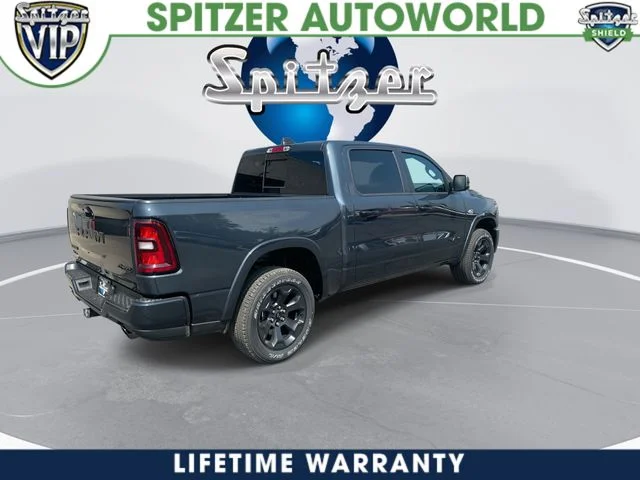 New 2026 Forged Blue Metallic Exterior Paint RAM Big Horn/Lone Star image 9