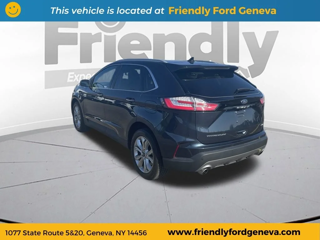 Used 2023 Stone Blue Metallic Ford Titanium image 7