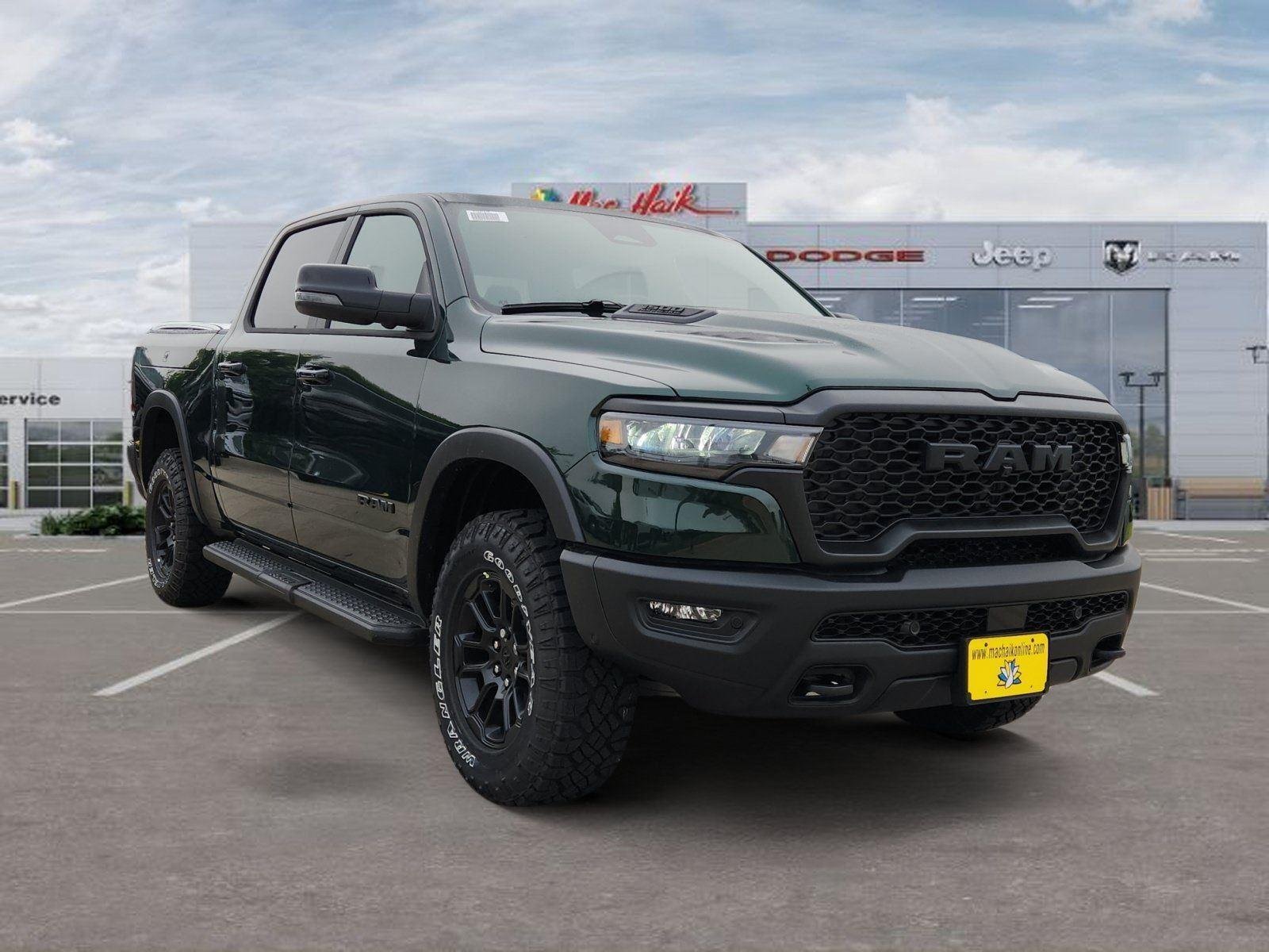 New 2026 Serrano-Green Metallic Exterior Paint RAM Rebel image 7