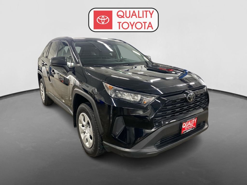 Used 2019 Toyota RAV4 LE with VIN 2T3F1RFV7KC027985 for sale in Fergus Falls, Minnesota