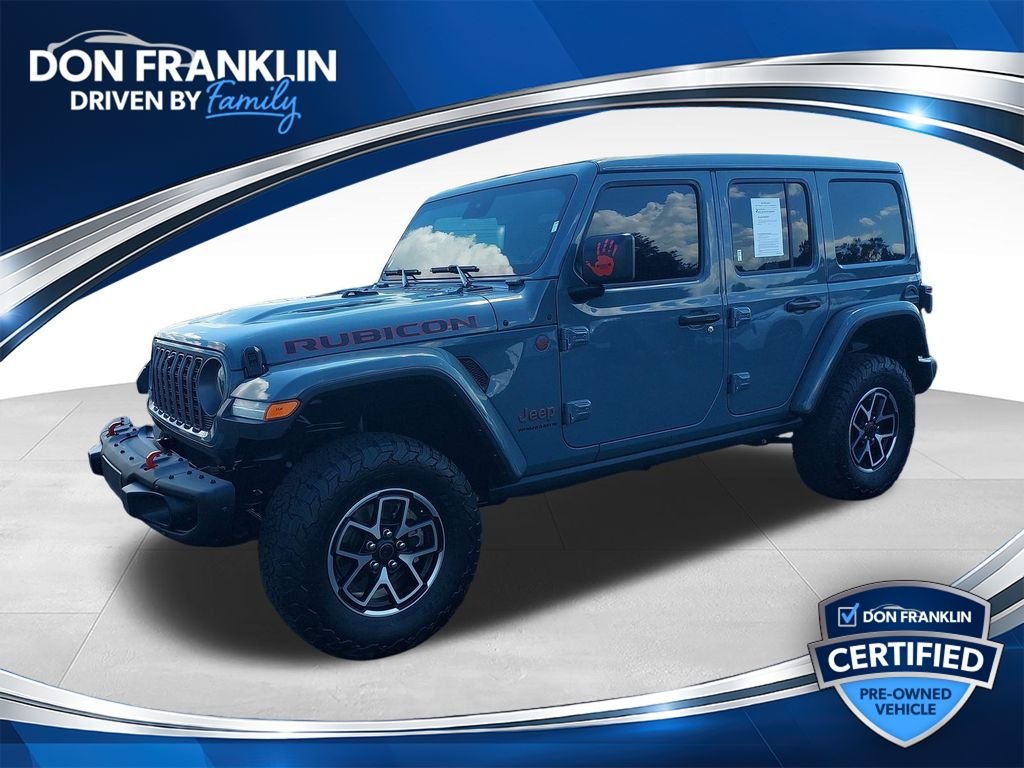 Used 2025 Gray Jeep Rubicon X image 1