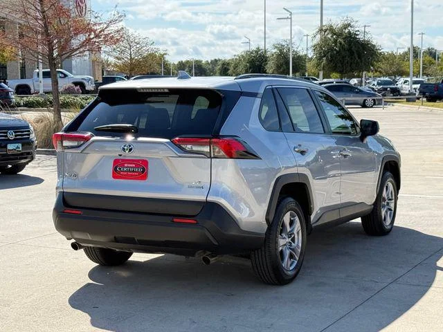 Certified Used 2022 SILVER SKY METALLIC Toyota Hybrid LE image 8