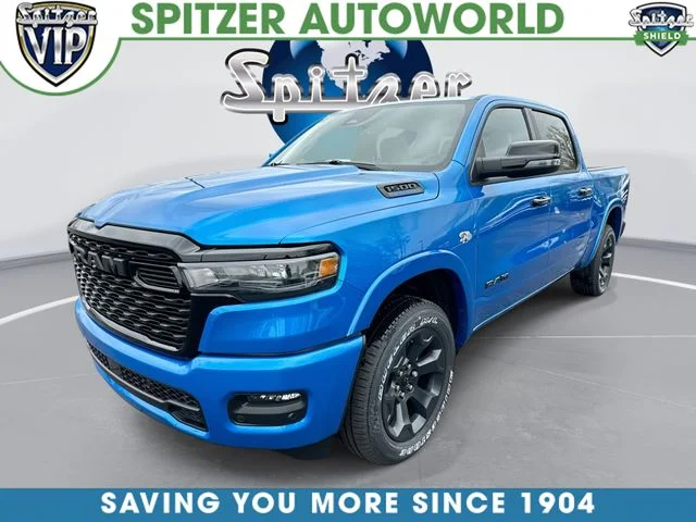 New 2026 Hydro Blue Pearl-Coat Exterior Paint RAM Big Horn/Lone Star image 1