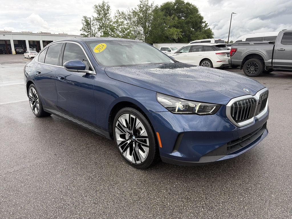 Used 2024 Phytonic Blue Metallic BMW 530i image 9