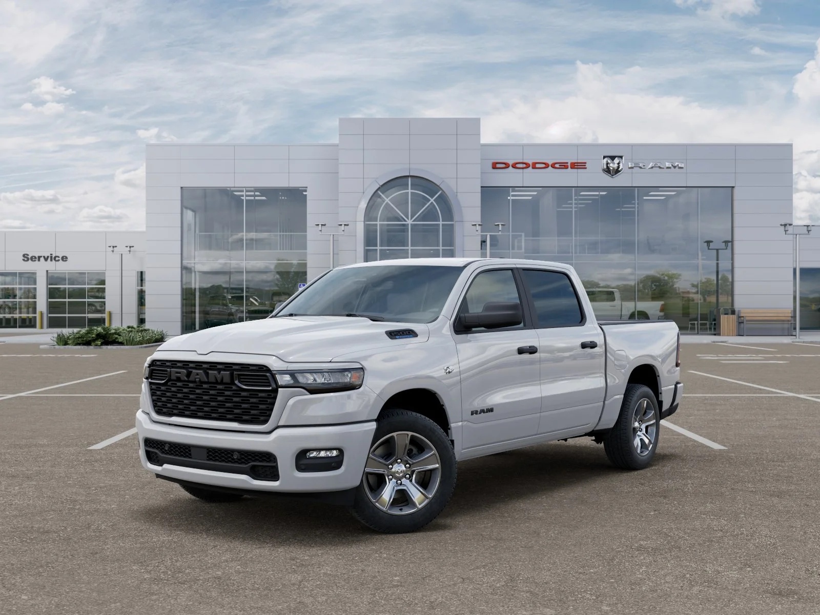 New 2026 Bright White Clearcoat RAM Express image 28