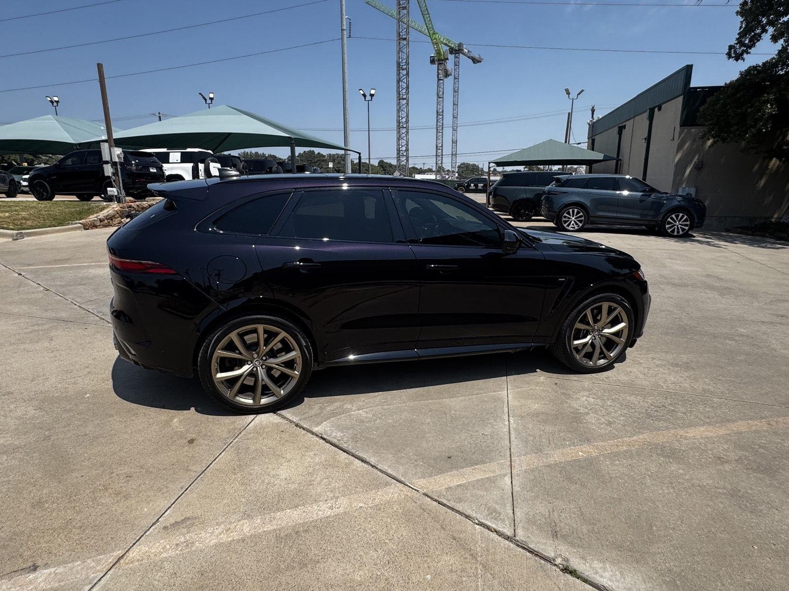 Used 2023 Midnight Amethyst Gloss Jaguar SVR V8 1988 Edition image 9