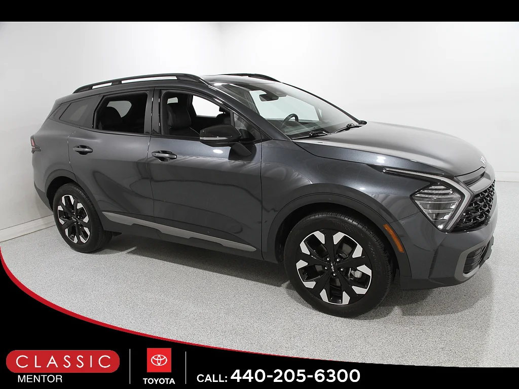 Used 2024 Gravity Gray Kia X-Line image 1