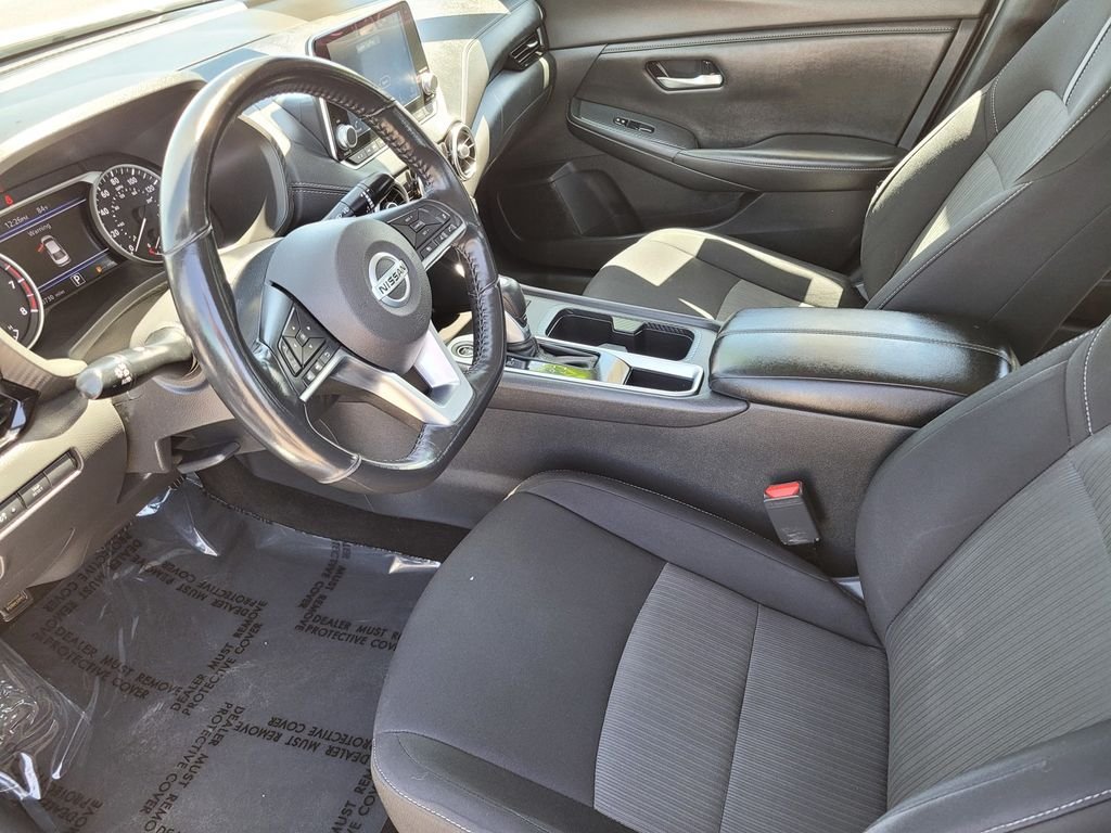 Certified Used 2021 Cloud White Nissan SV image 15