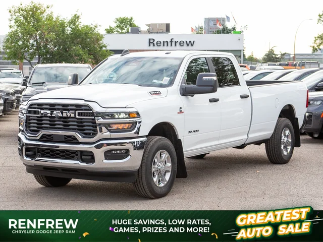2026 RAM 3500 Big Horn* Crew Cab 4x4, 8' Box, Level 2 Equipment Group, Heated Seats
