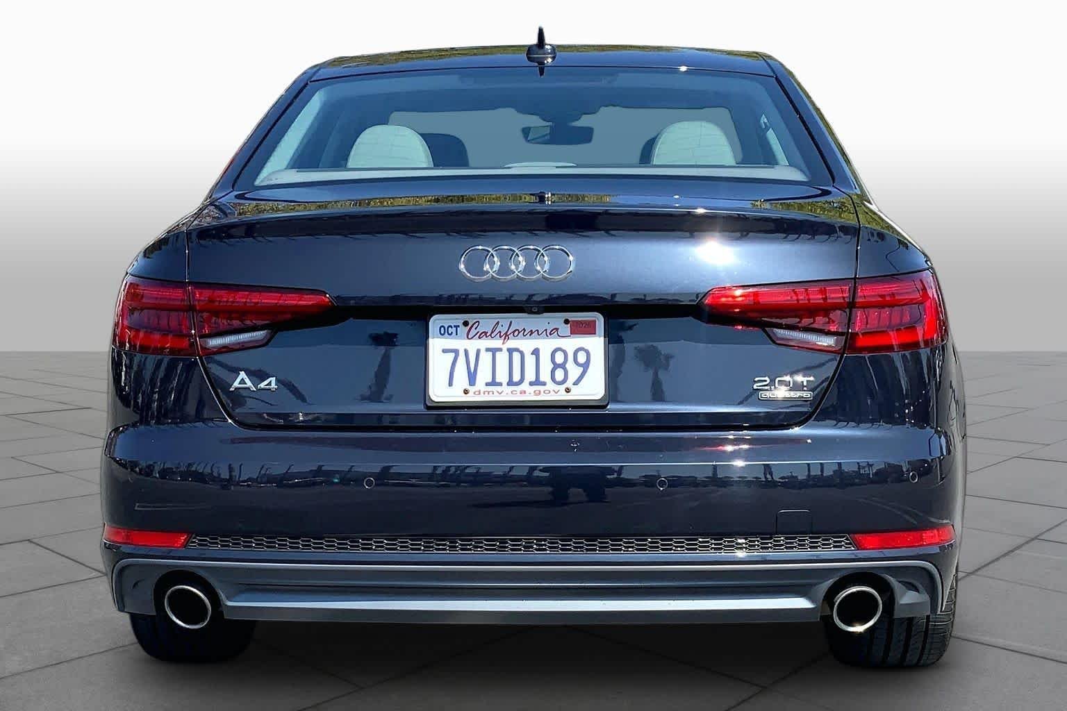 Used 2017 Moonlight Blue Metallic Audi Premium Plus image 4