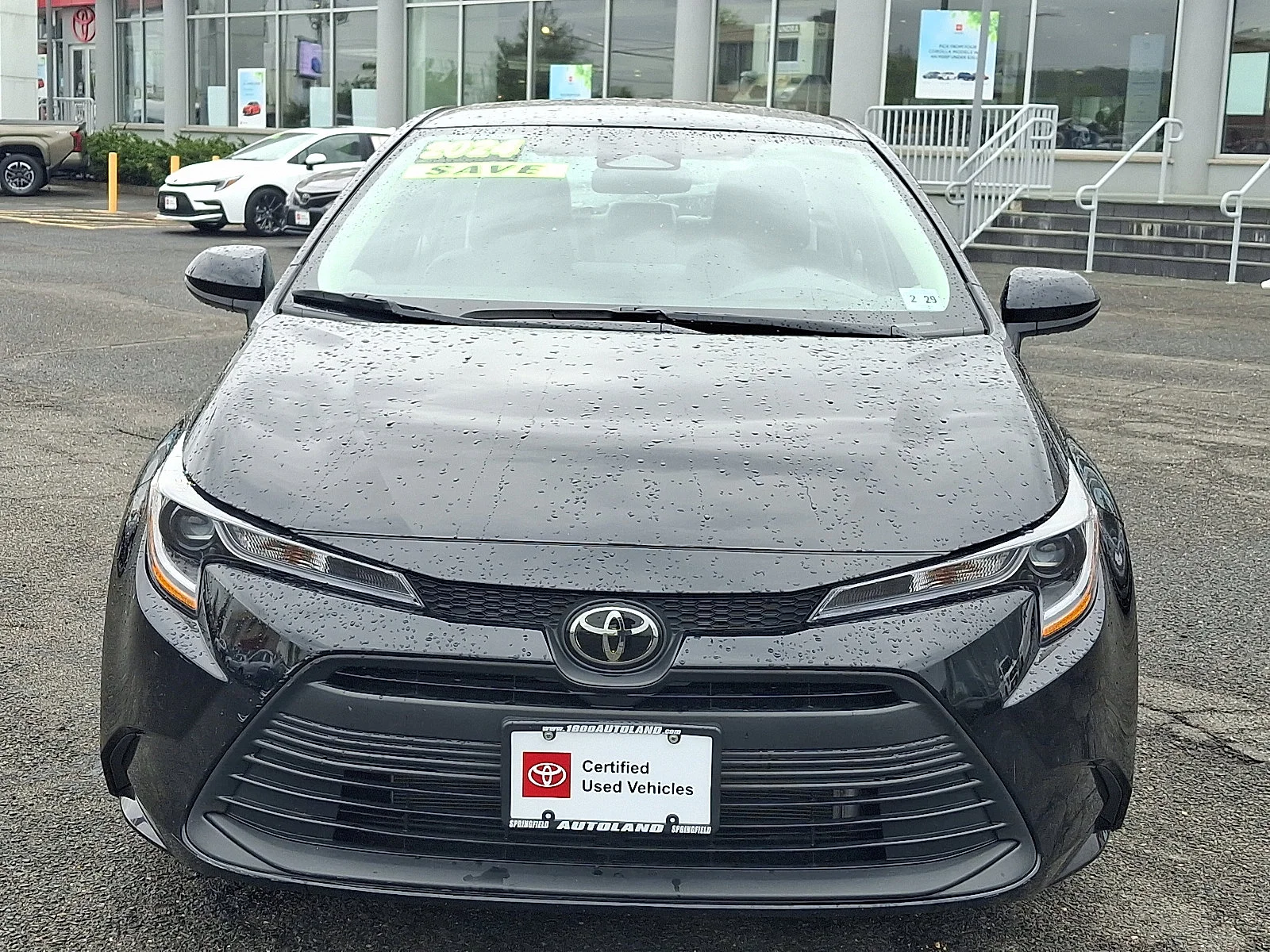 Used 2024 Midnight Black Metallic - 218 Toyota LE image 2