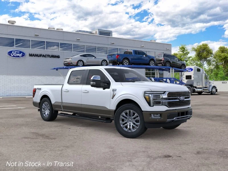 New 2026 Star White Metallic Tri-Coat Ford King Ranch image 7